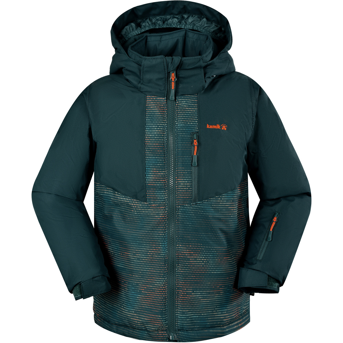 Kamik Kinder Arlo Jacke (Größe EU 104, blau)