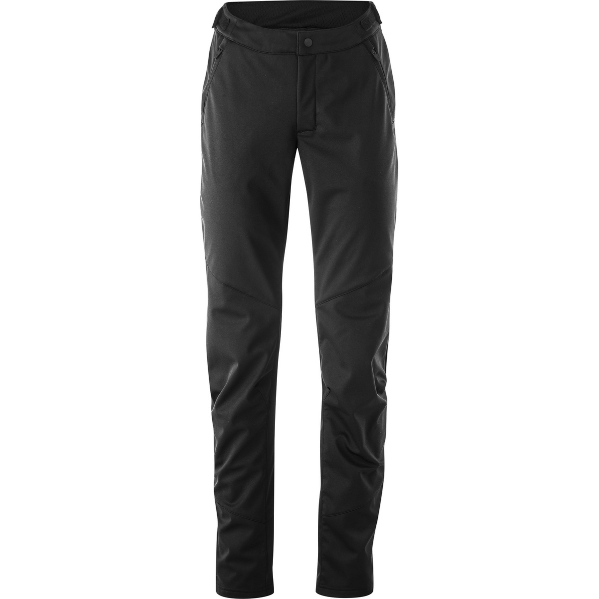 Gonso Damen Adventure Softshell Radhose lang (Größe M, schwarz)