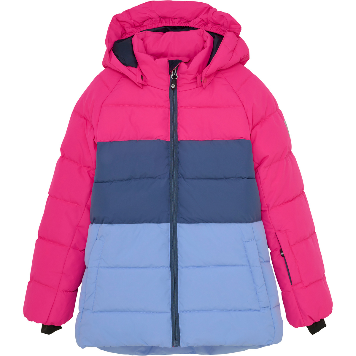 Color Kids Enfants Veste Colorblock Ski (taille 152, Bleu)