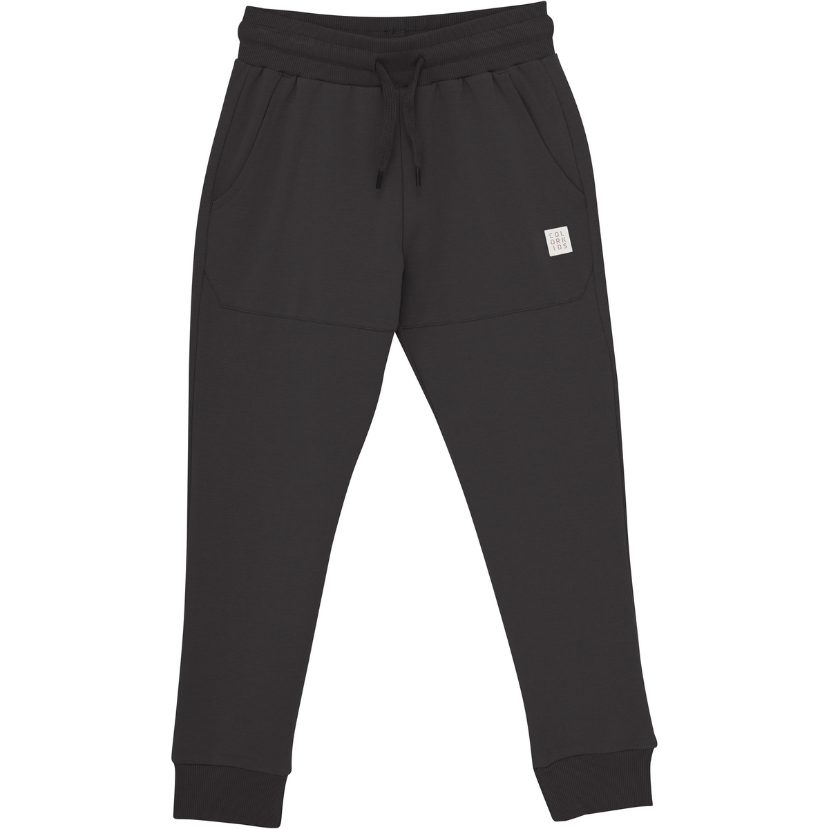 Color Kids Enfants Pantalon Sweat (taille 110, Noir)