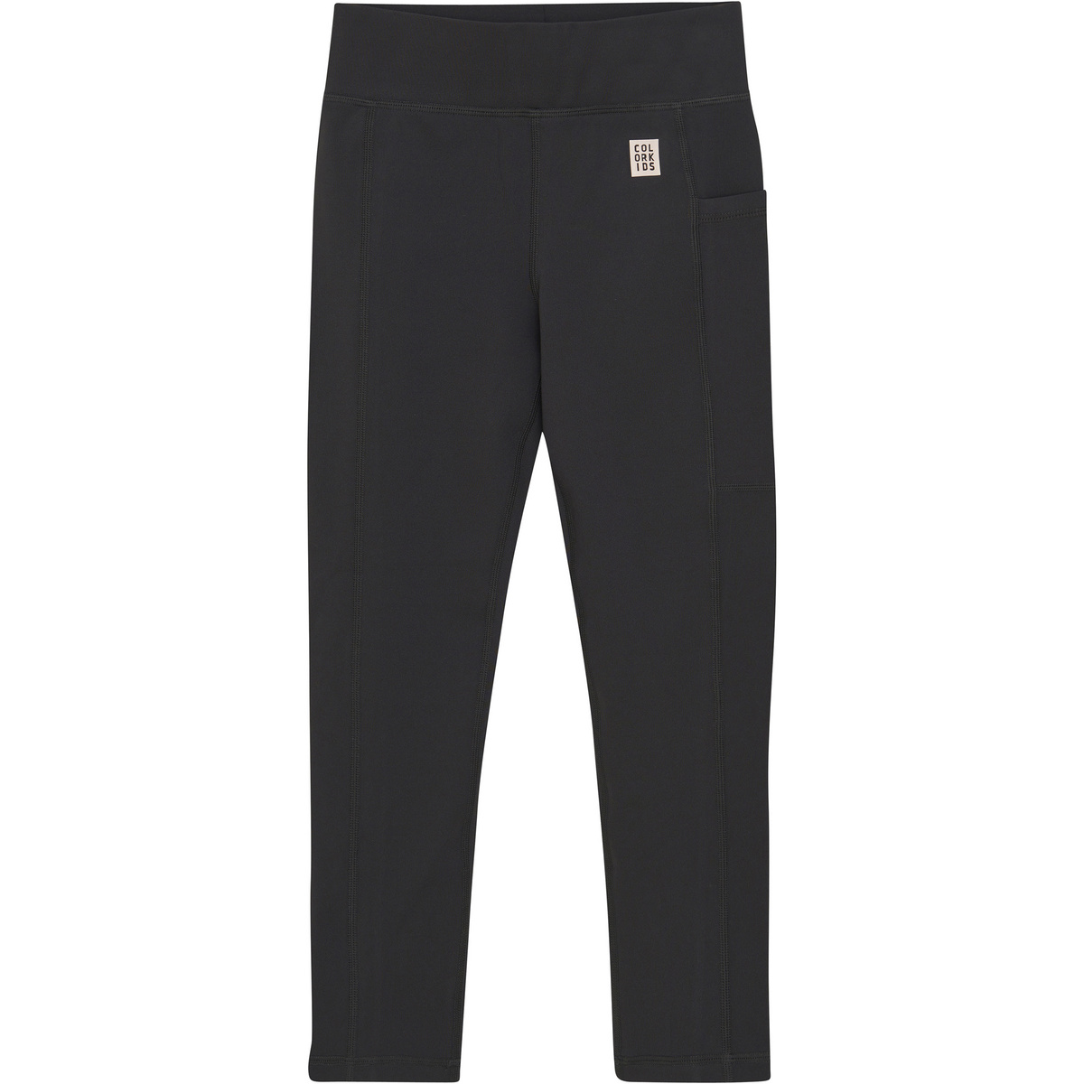 Color Kids Bambino Leggings Sport (Taglia 116, Nero)