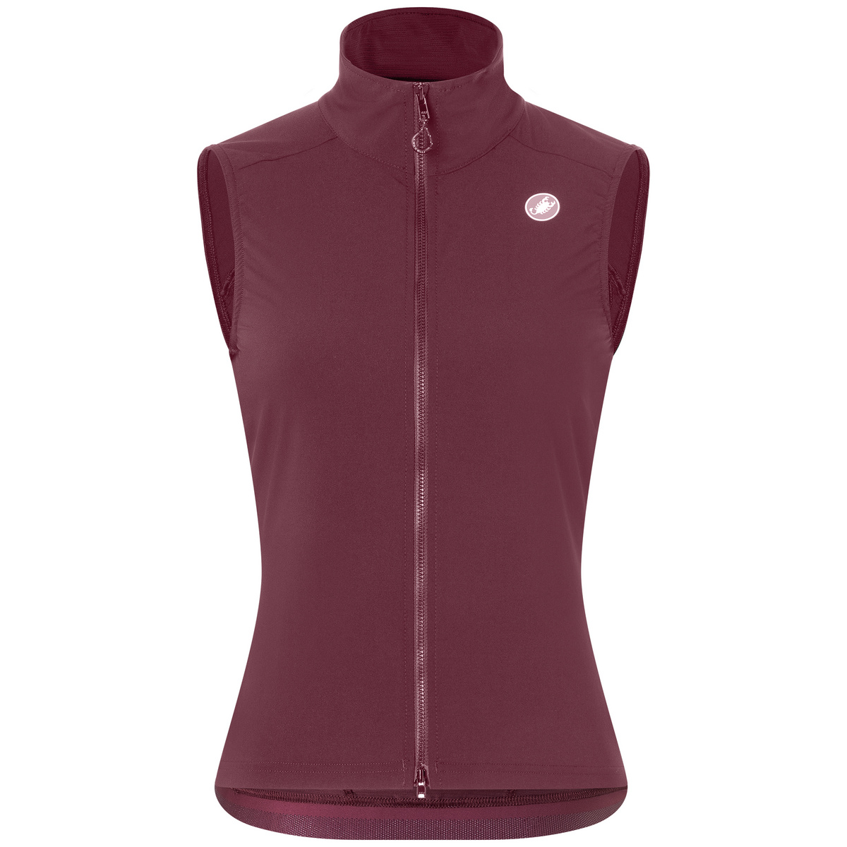 Castelli Donna Gilet Espresso (Taglia M, Rosso)