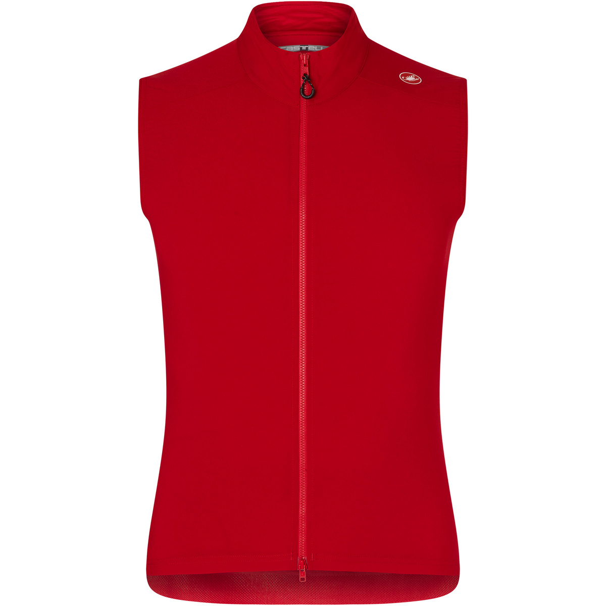 Castelli Uomo Gilet Espresso (Taglia M, Rosso)