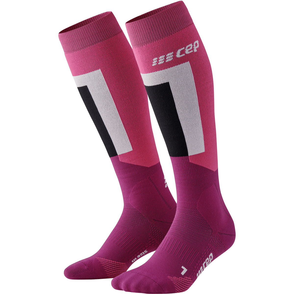 CEP Damen Thermo V3 Socken (Größe 37 , pink)