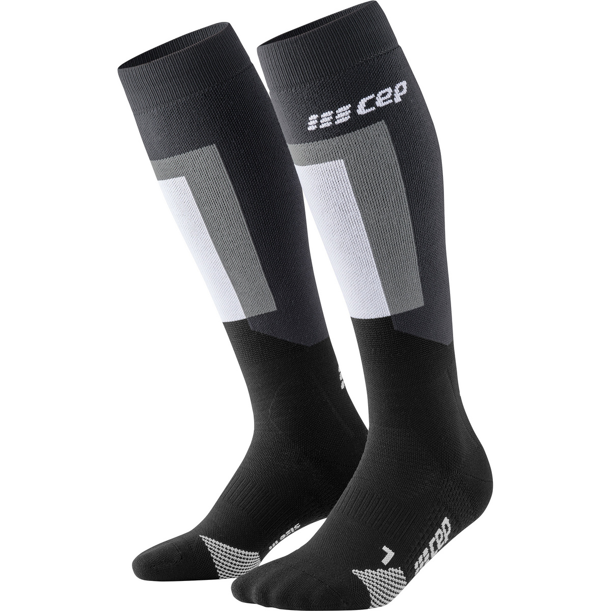 CEP Donna Calzini Thermo V3 (Taglia 34 , Grigio)