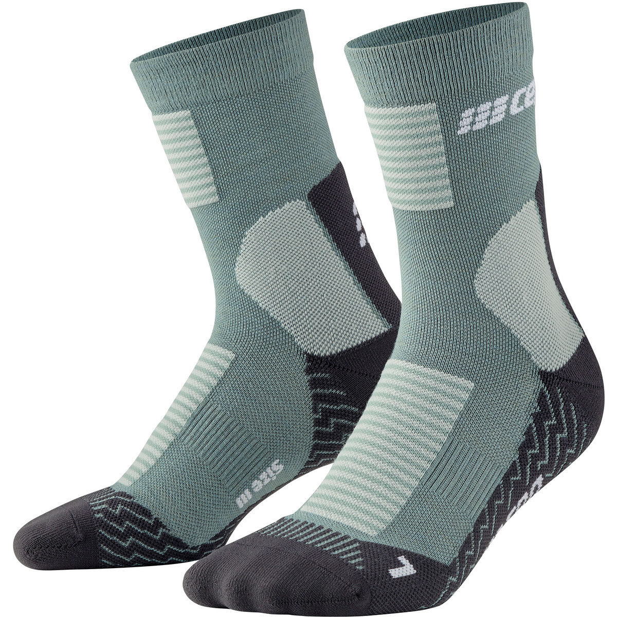 CEP Uomo Calzini Cold Weather (Taglia 45 , Blu)