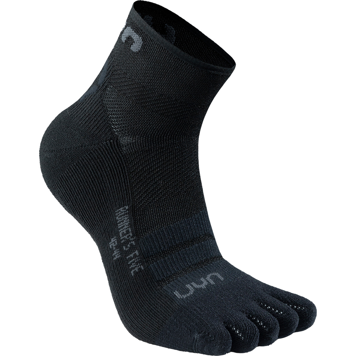 Uyn Donna Calzini Runner's Five Low Cut (Taglia 41 , Nero)