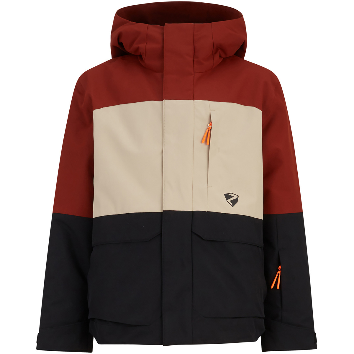 Ziener Kinder Alim Jacke (Größe 140, schwarz)