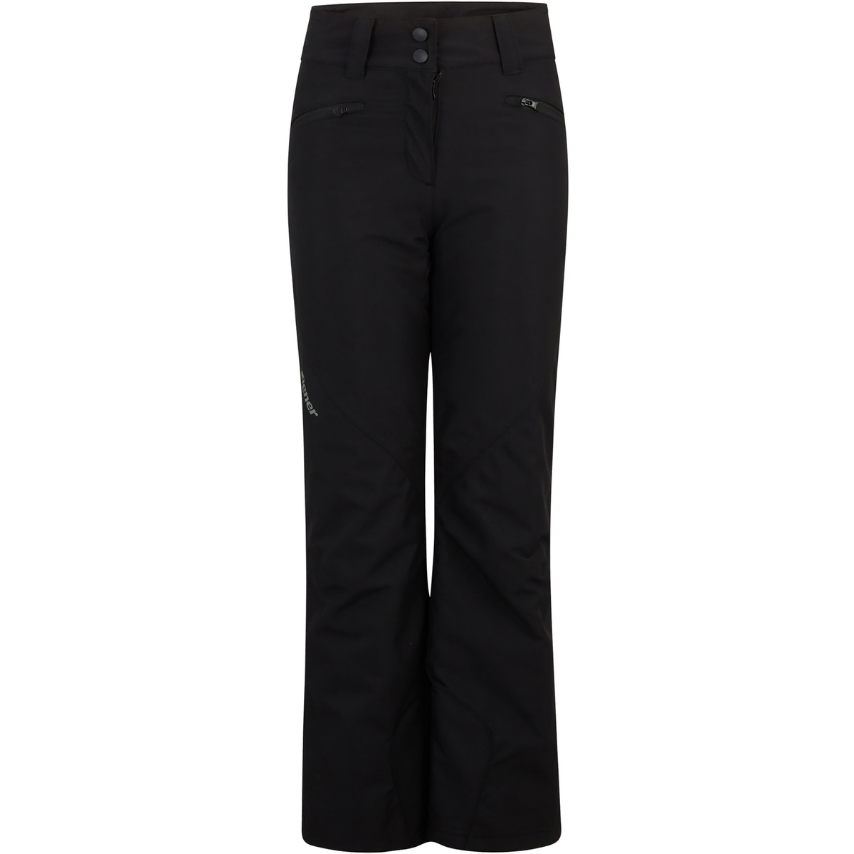 Ziener Kinder Alin Hose (Größe 176, schwarz)