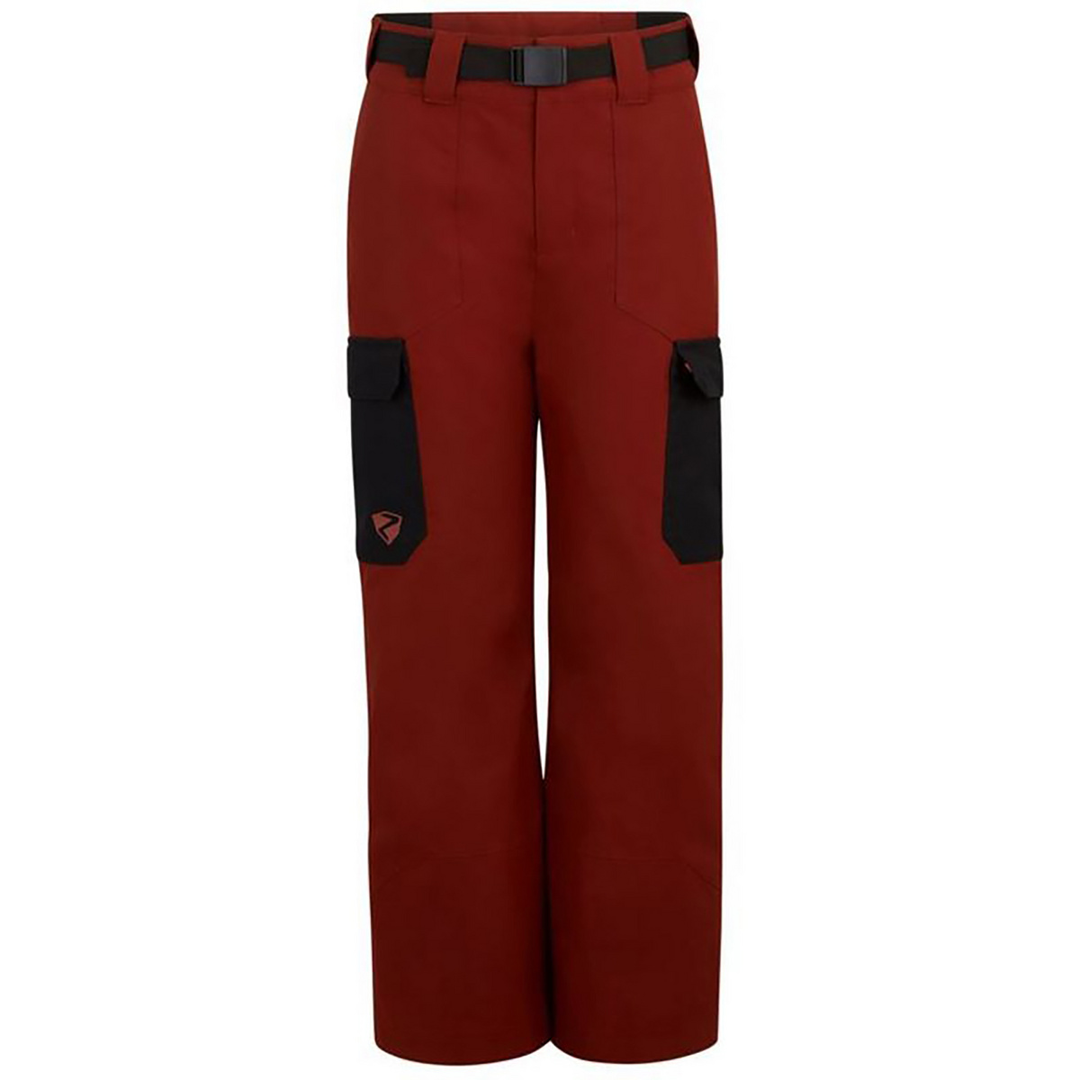 Ziener Kinder Ayko Hose (Größe 128, rot)