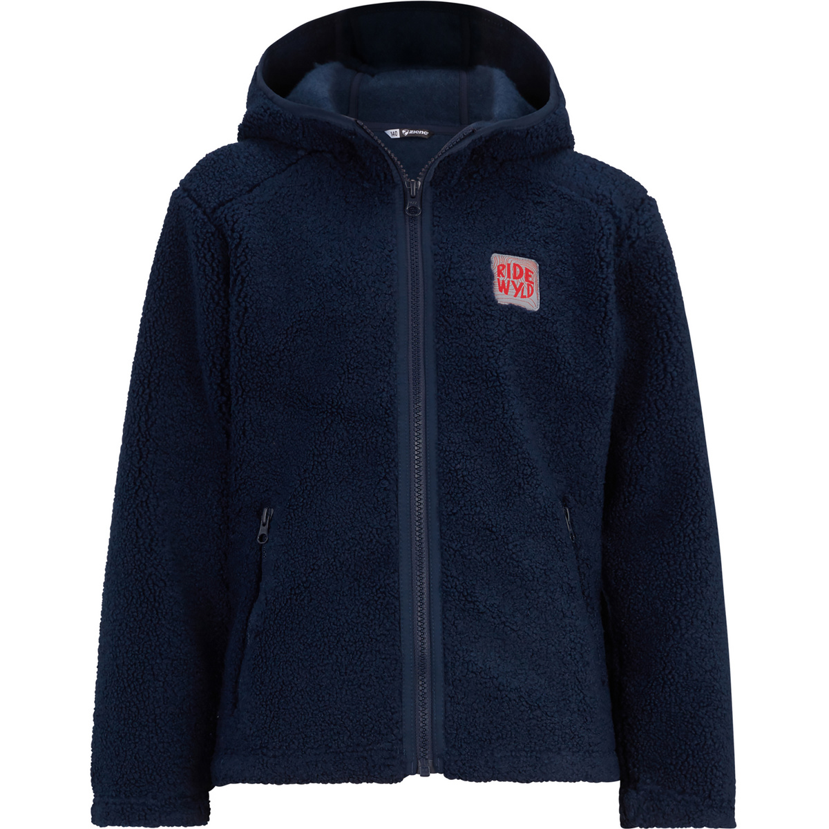 Ziener Kinder Juha Jacke (Größe 116, blau)