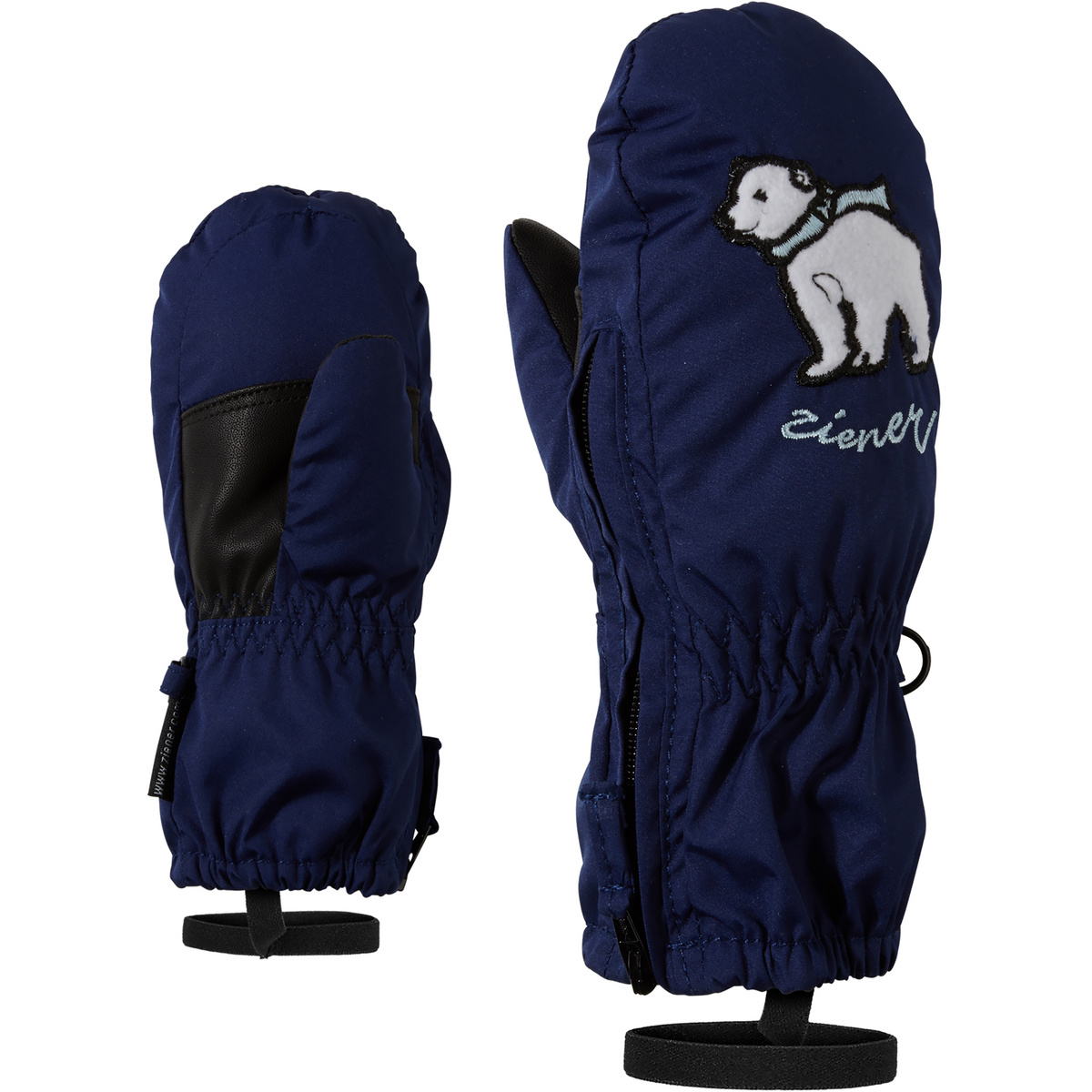 Ziener Bambino Guanti Le Zoo Minis (Taglia 98, Blu)
