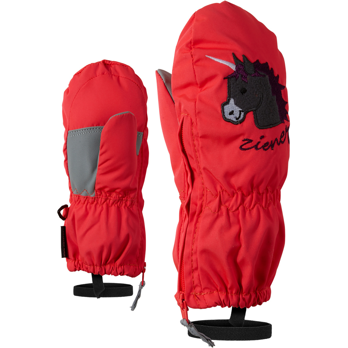Ziener Bambino Guanti Le Zoo Minis (Taglia 80, Magenta)