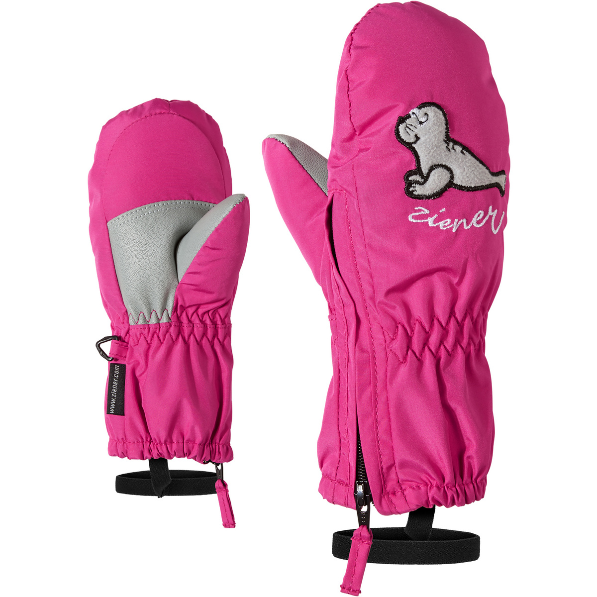 Ziener Kinder Le Zoo Minis Handschuhe (Größe 80, pink)