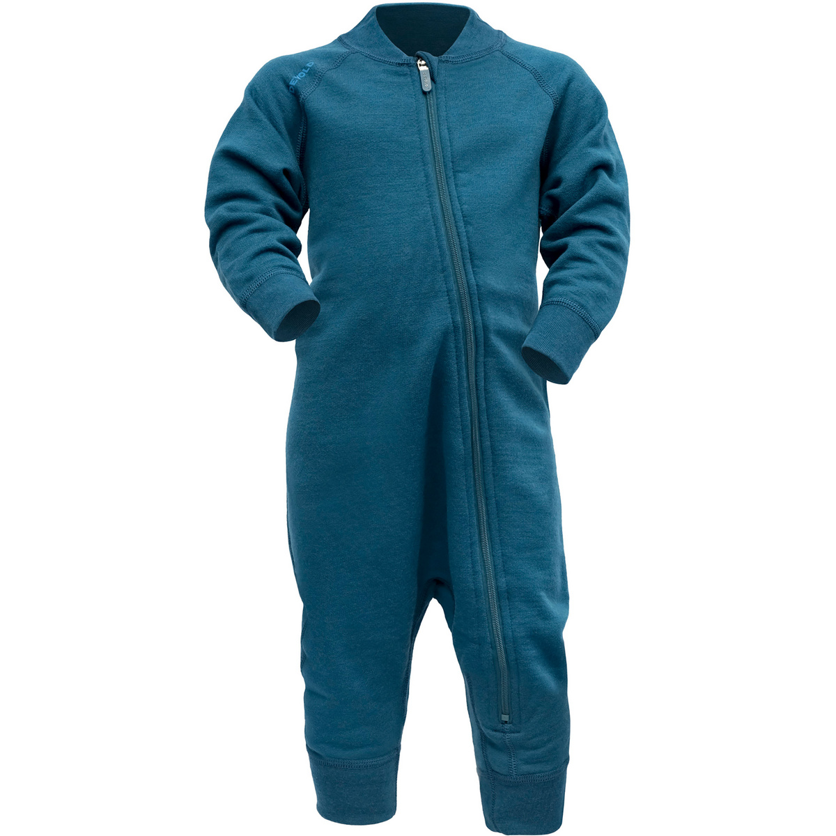 Devold Enfants Combinaison Nibba Merino (taille 80, Bleu)
