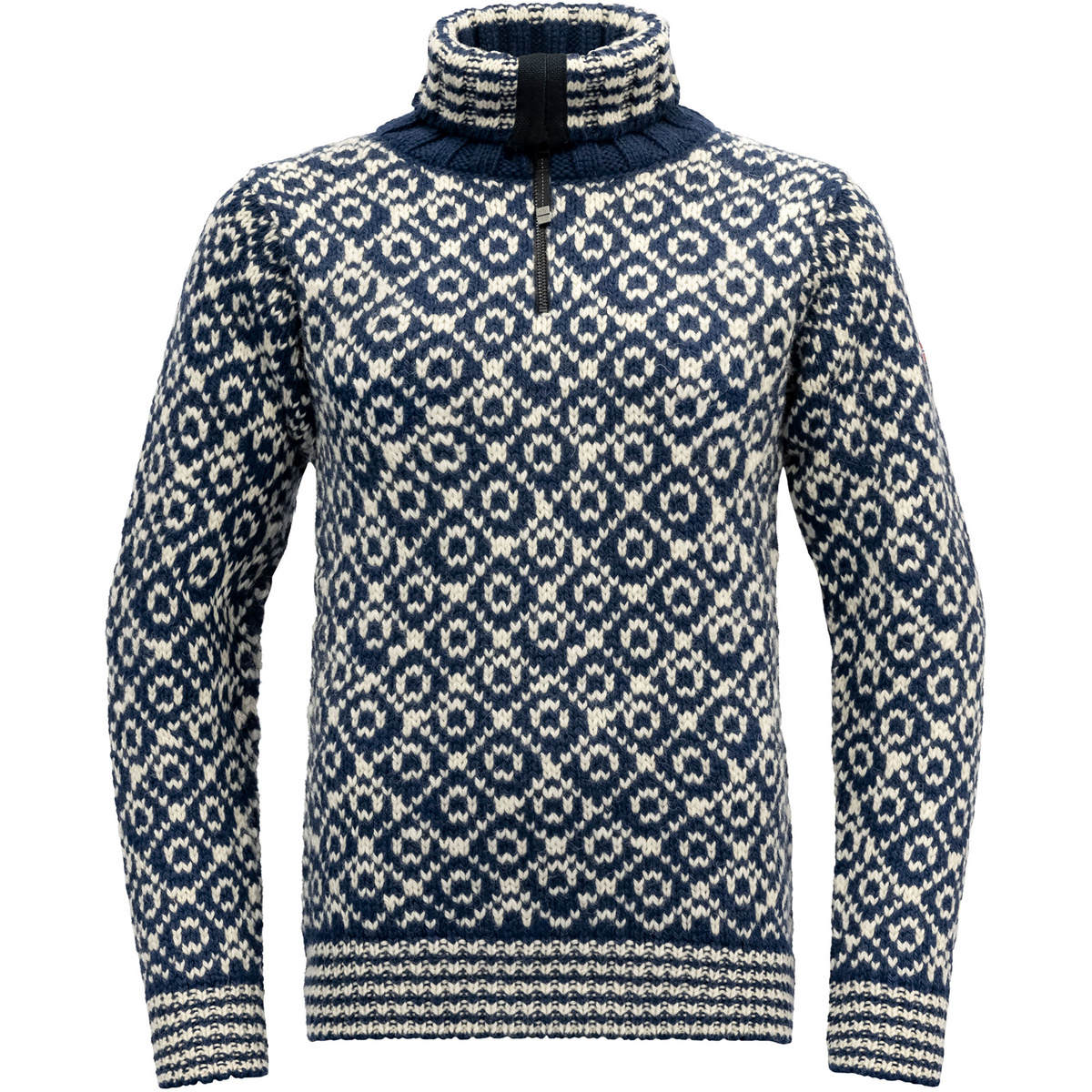 Image of Devold Damen Svalbard Wool Zip Neck Pullover