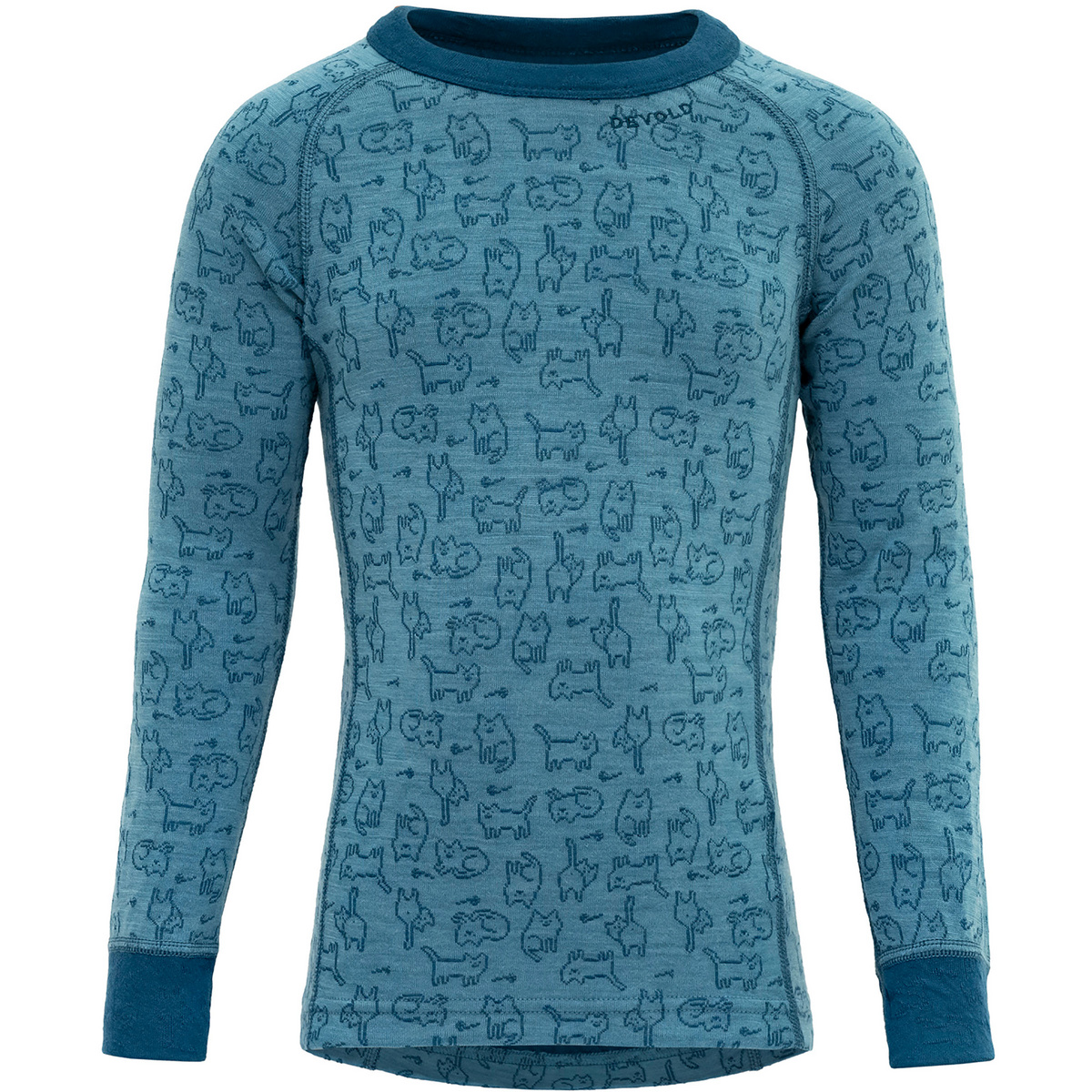 Image of Devold Bambino Maglia a manica lunga Duo Active Merino
