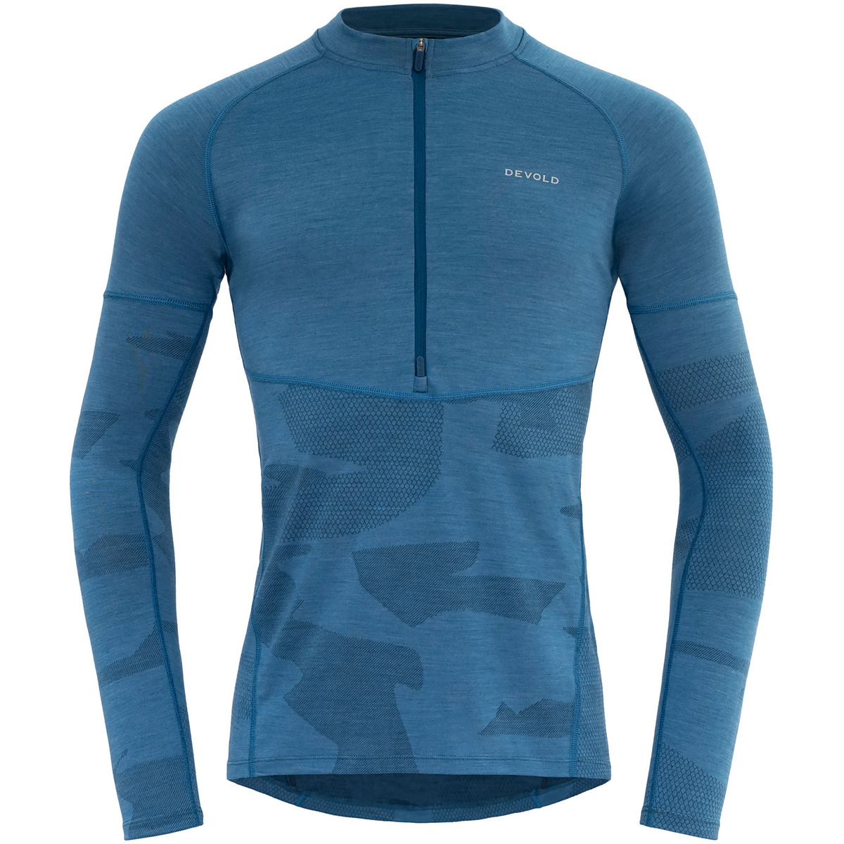 Image of Devold Uomo Maglia a manica lunga Standal Merino Zip