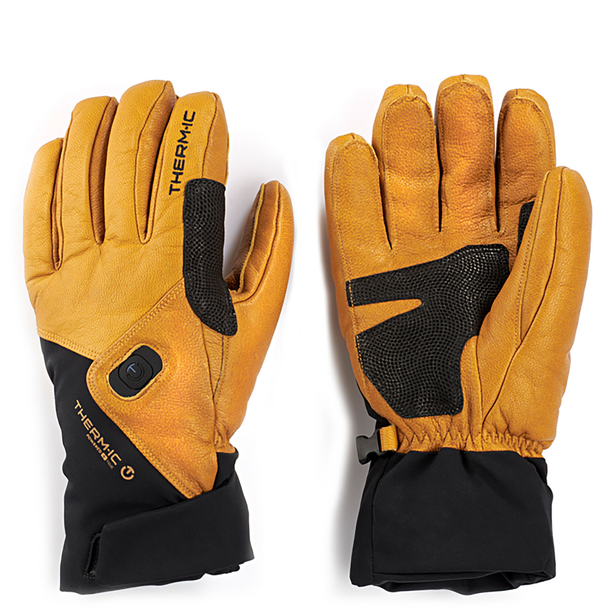 Therm-ic FreeRide Ultra Heat Handschuhe (Größe 7.5, braun)