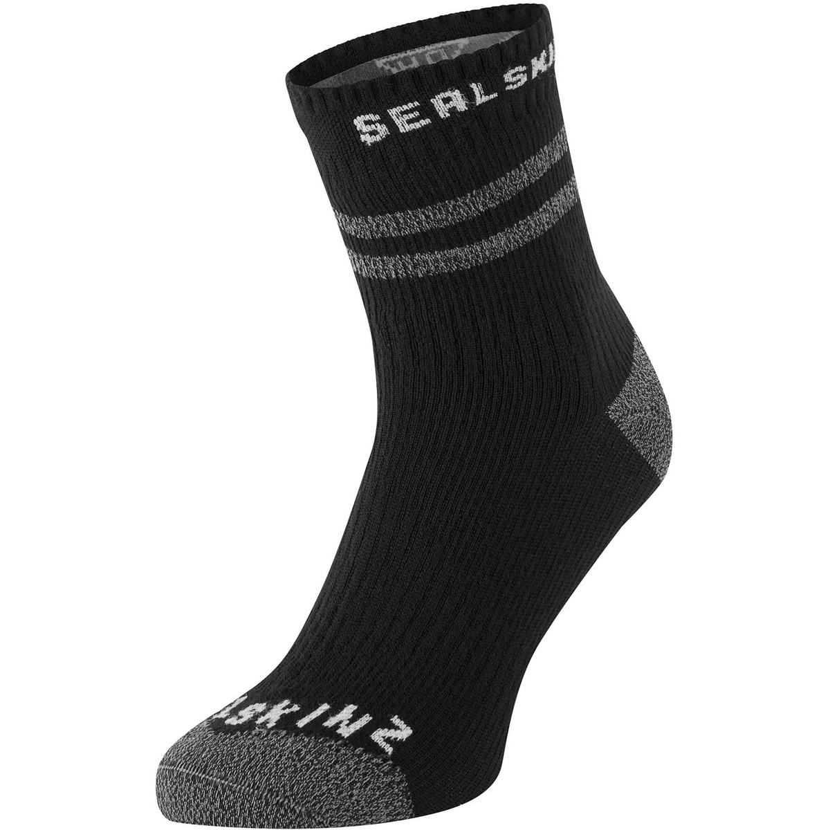 SealSkinz Calzini Mautby (Taglia 47 , Nero)