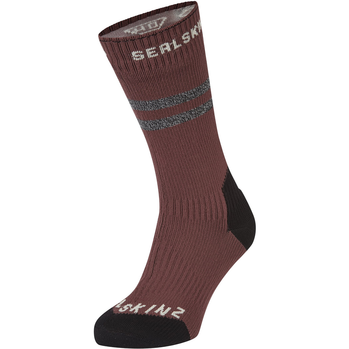 SealSkinz Calzini Runton (Taglia 39 , Rosso)