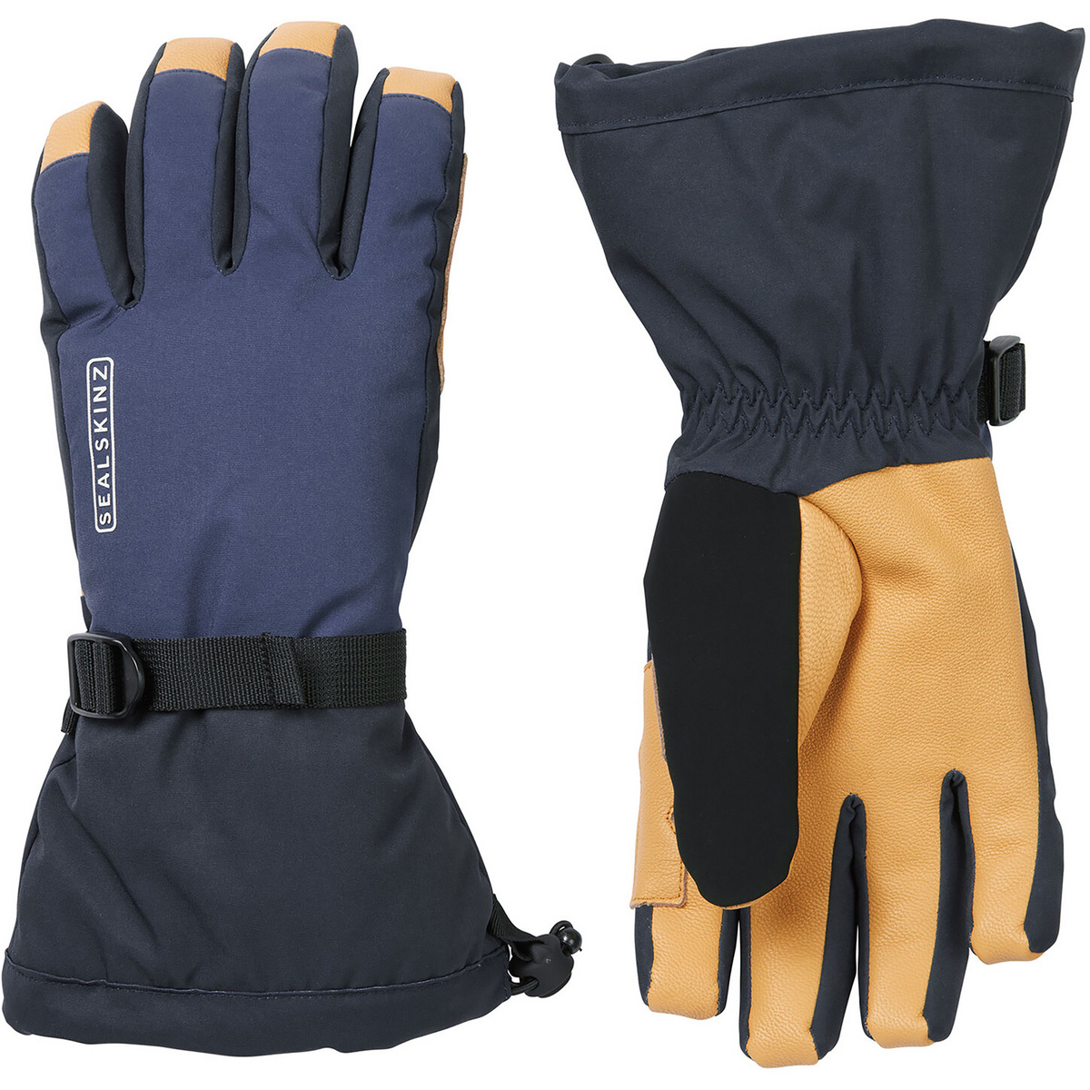 SealSkinz Guanti Fransham (Taglia M, Blu)