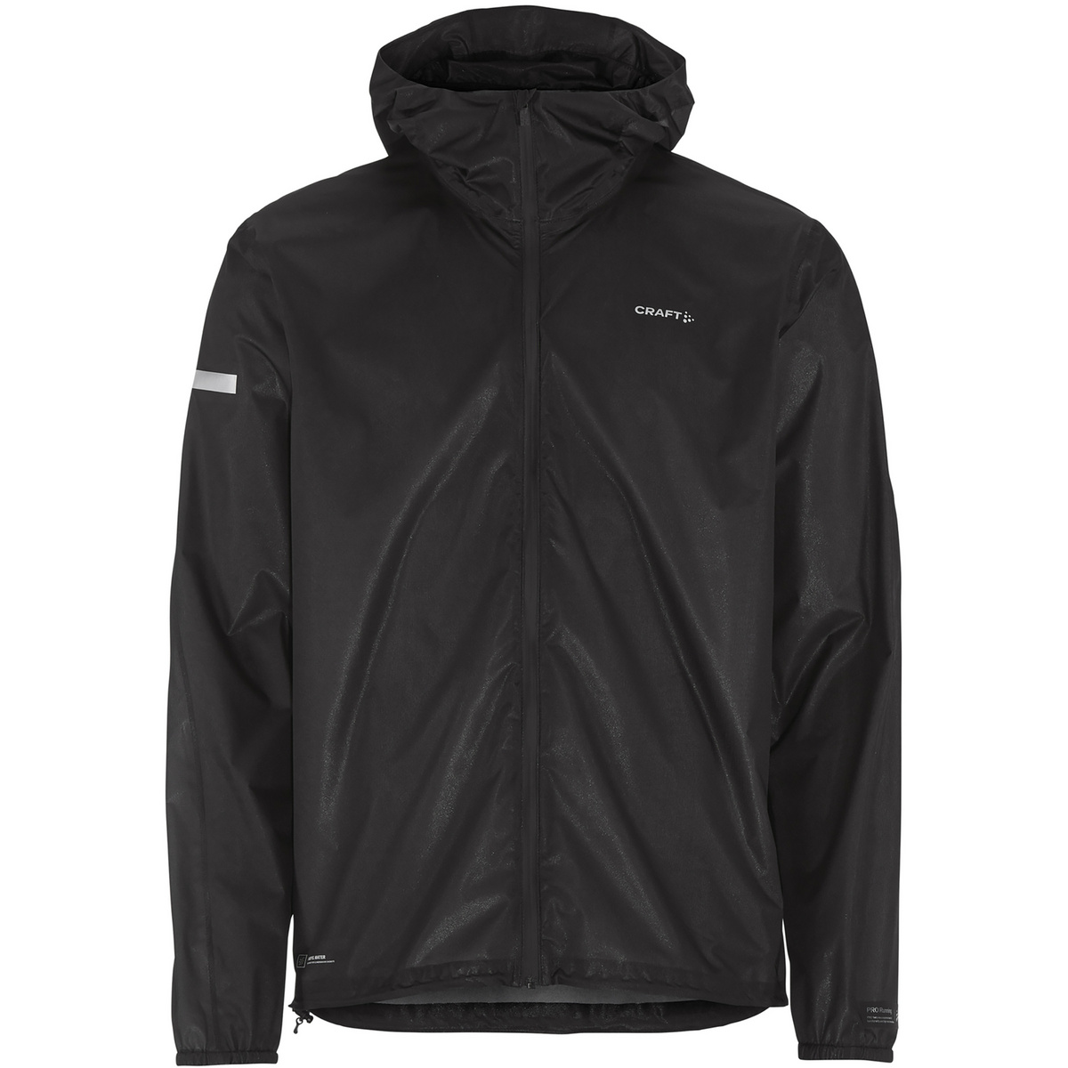 Craft Herren Pro Hydro Lightweight Jacke (Größe XXL, schwarz)