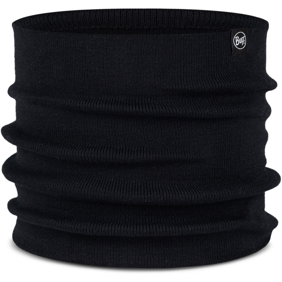 Buff Lilon Black Knitted Neckwarmer