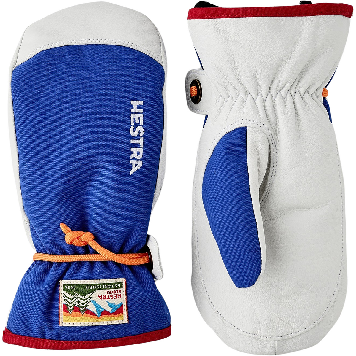 Hestra Enfants Gants Wakayama (taille 7, Bleu)