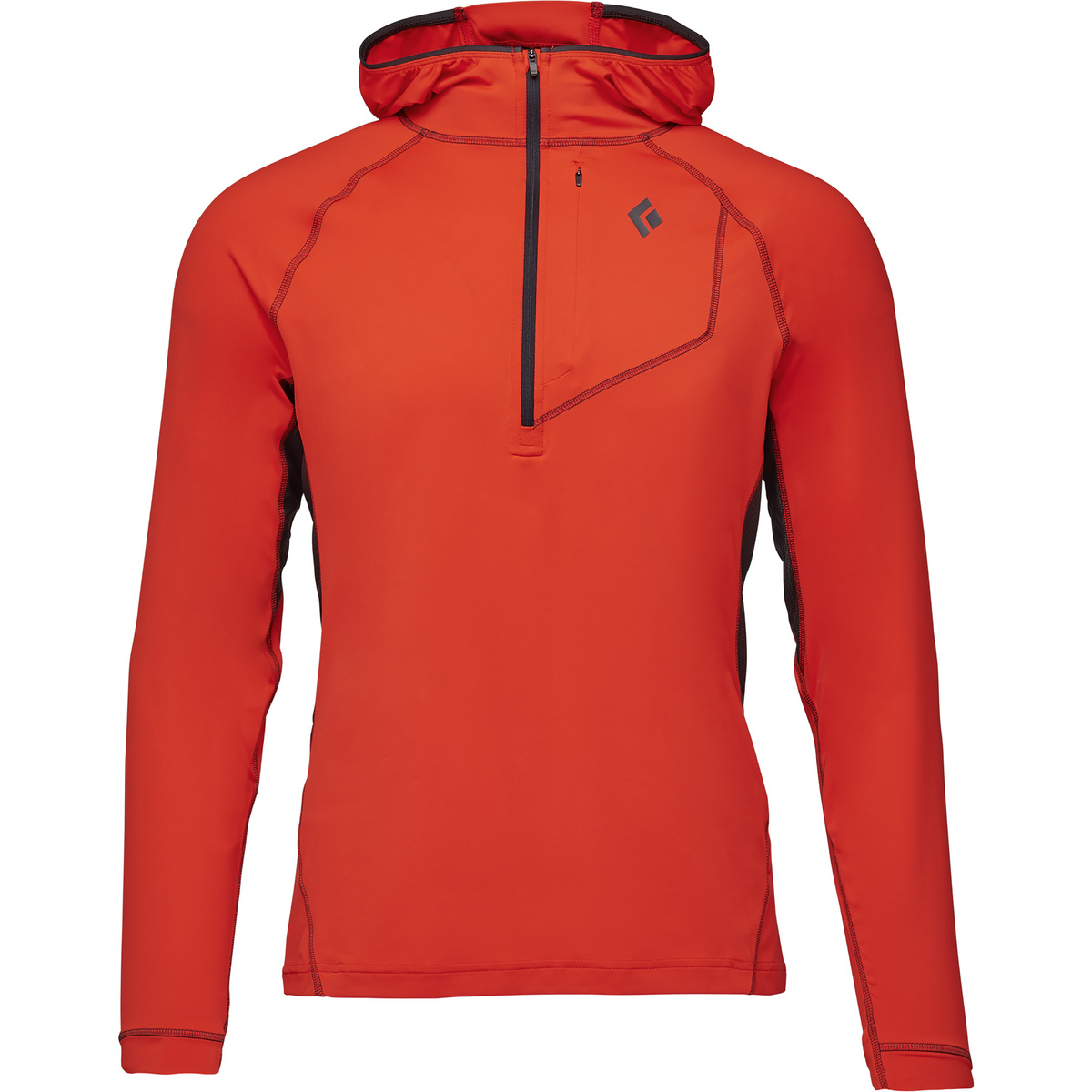 Black Diamond Herren Alpenglow Pro Hoodie (Größe XL, rot)