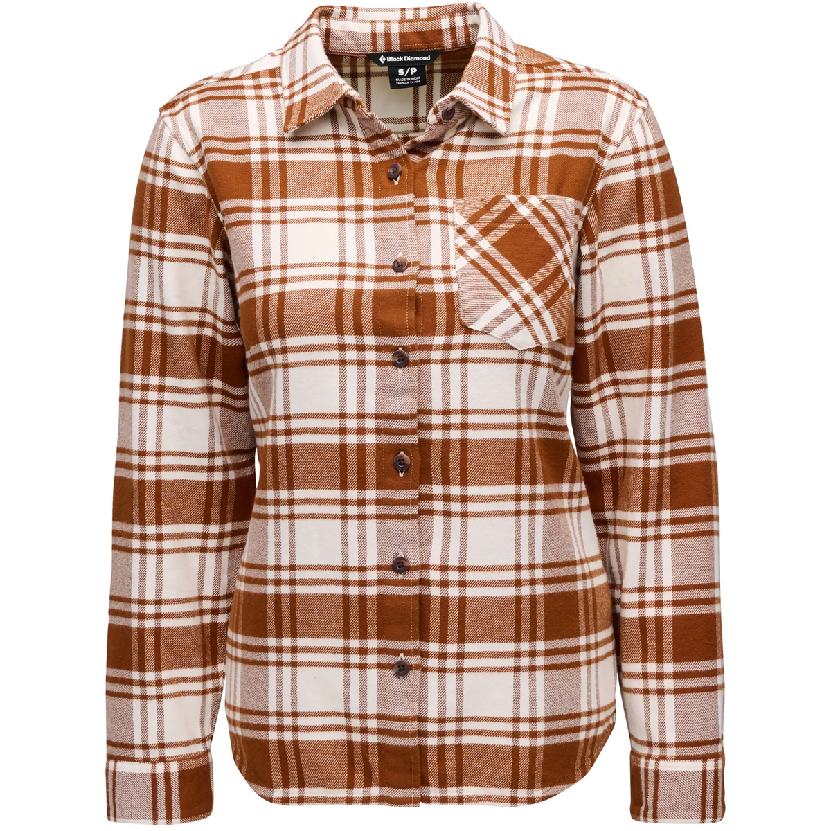 Black Diamond Donna Camicetta Project Flannel (Taglia XS, Marrone)