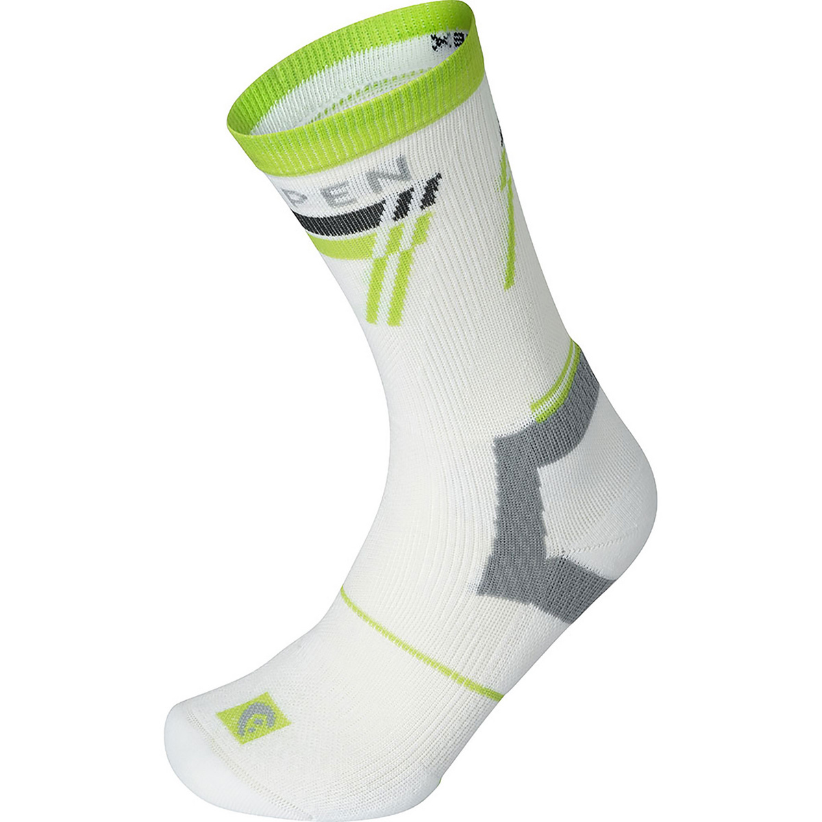 Lorpen Homme Chaussettes Running Padded Eco (taille 39 , Blanc)