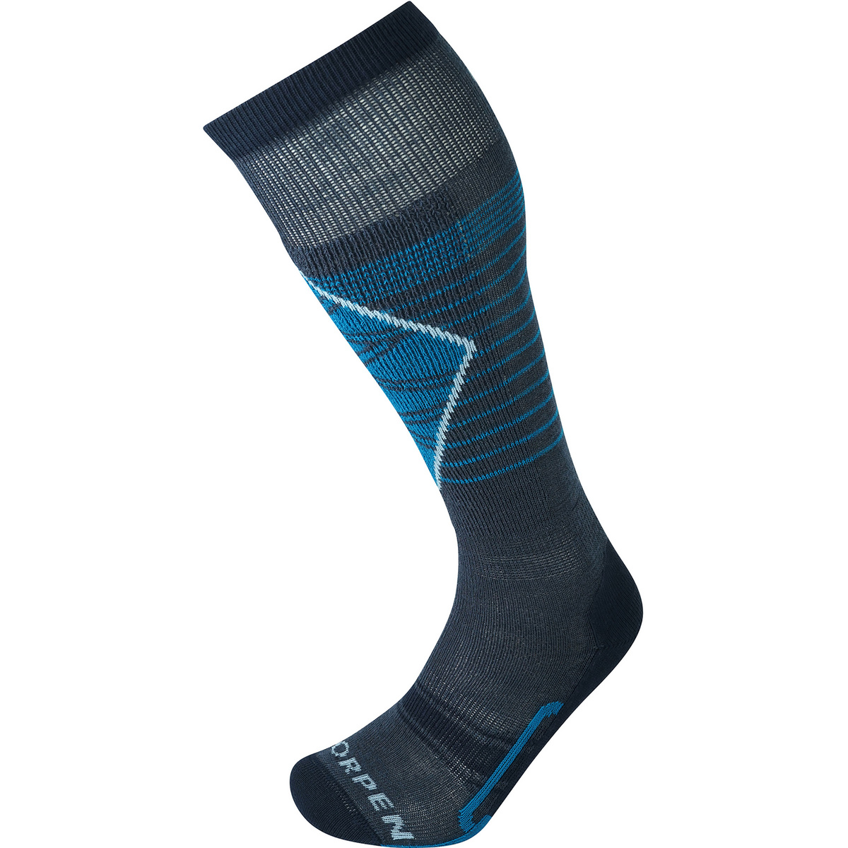 Lorpen Uomo Calzini Ski Light Eco (Taglia 43 , Blu)
