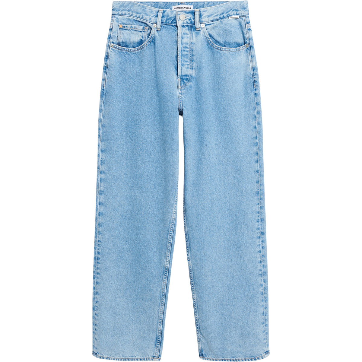 Armedangels Donna Jeans Haayi (Taglia L , Blu)