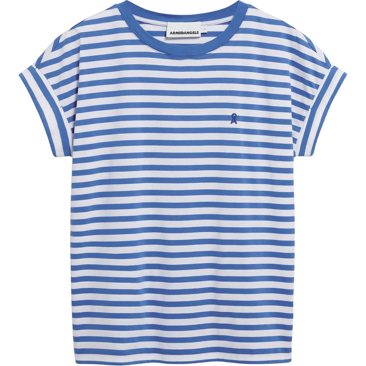 Image of Armedangels Donna Maglietta Idaara Stripes