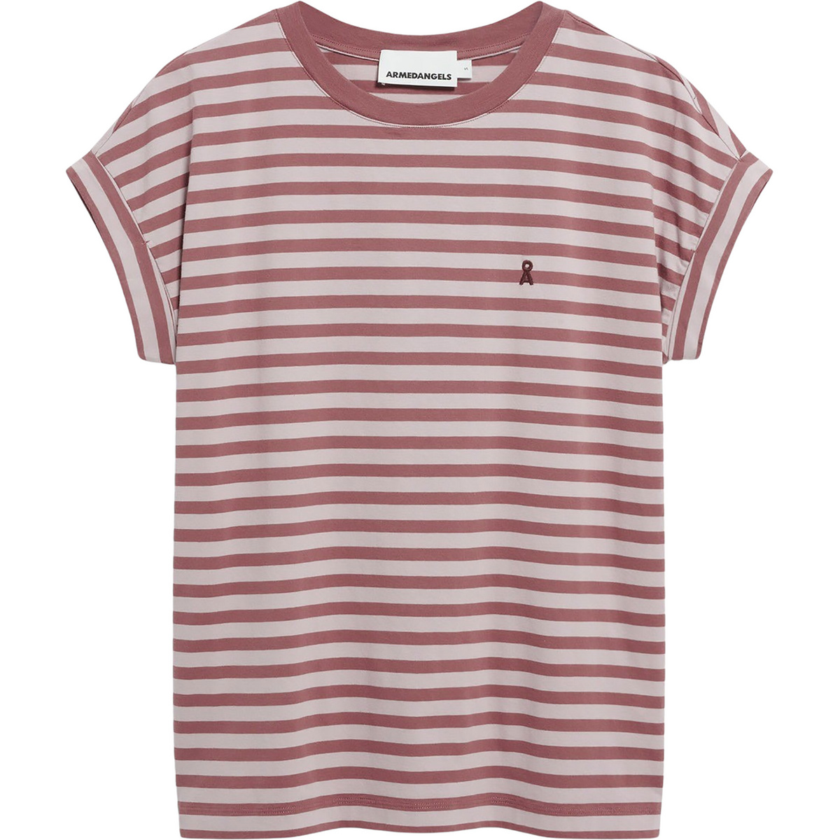 Image of Armedangels Donna Maglietta Idaara Stripes