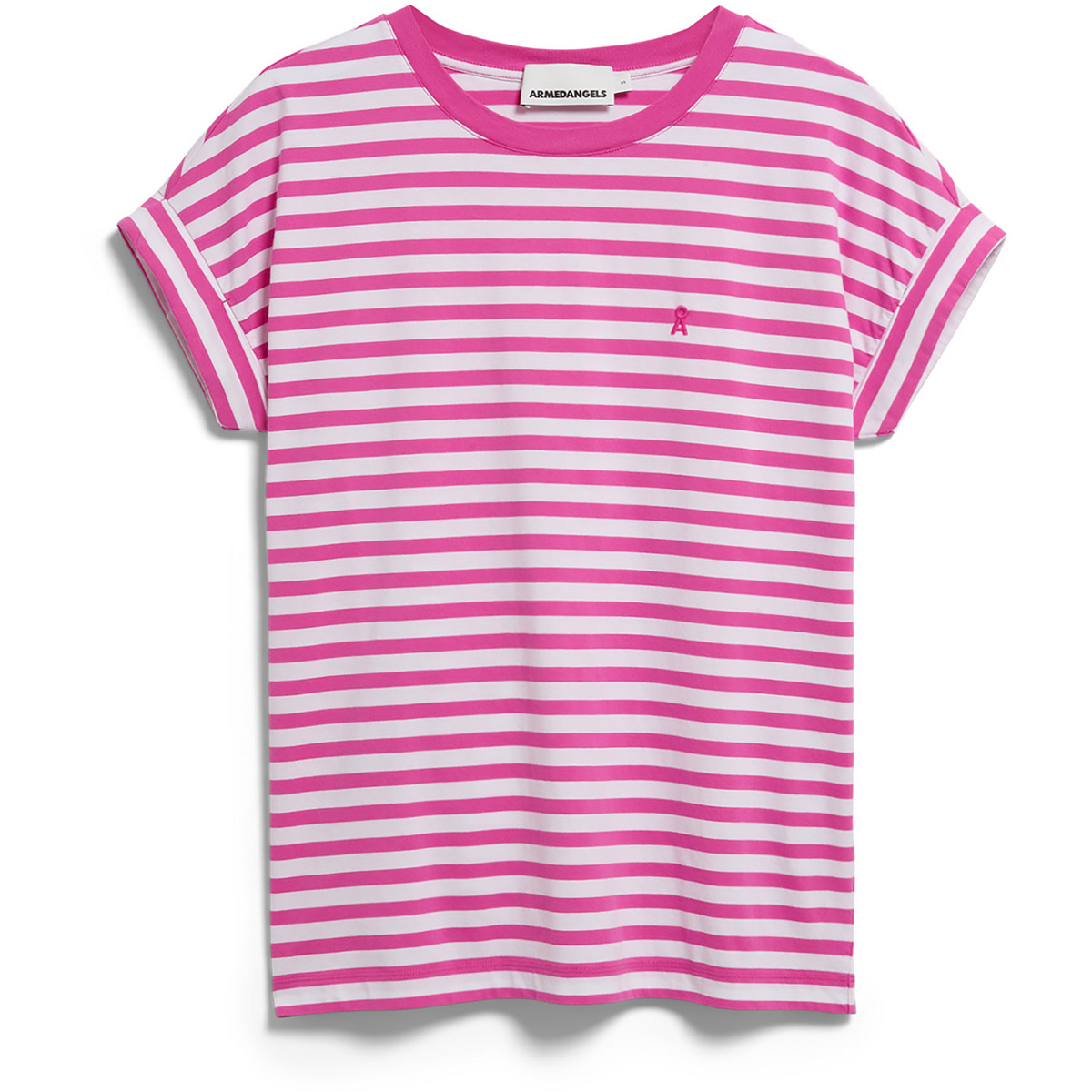 Image of Armedangels Donna Maglietta Idaara Stripes