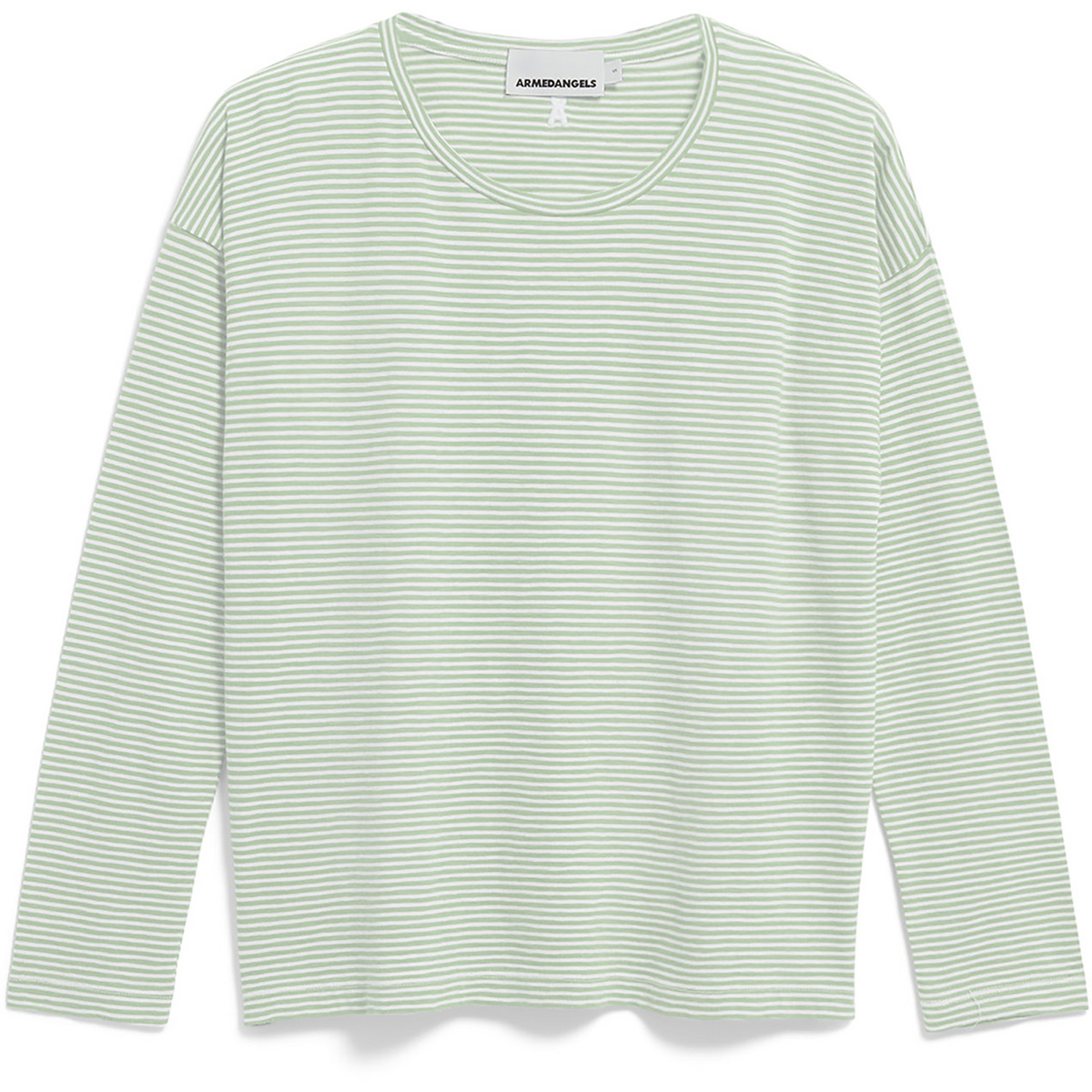 Image of Armedangels Donna Maglia a maniche lunghe Xianaa Lovely Stripes