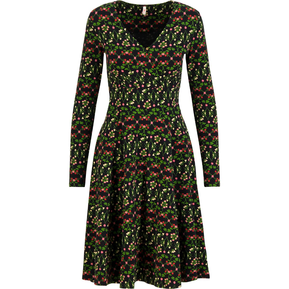 Blutsgeschwister Femme Robe Shalala Tralala (taille XS, Vert)