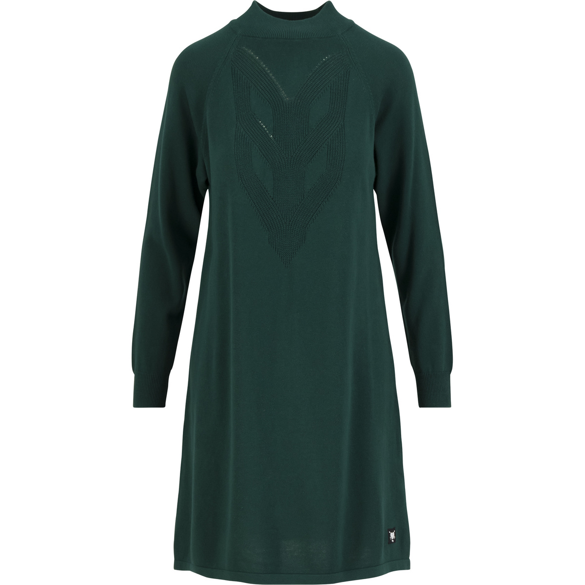 Blutsgeschwister Donna Vestito Braided And Easy (Taglia XS, Verde)