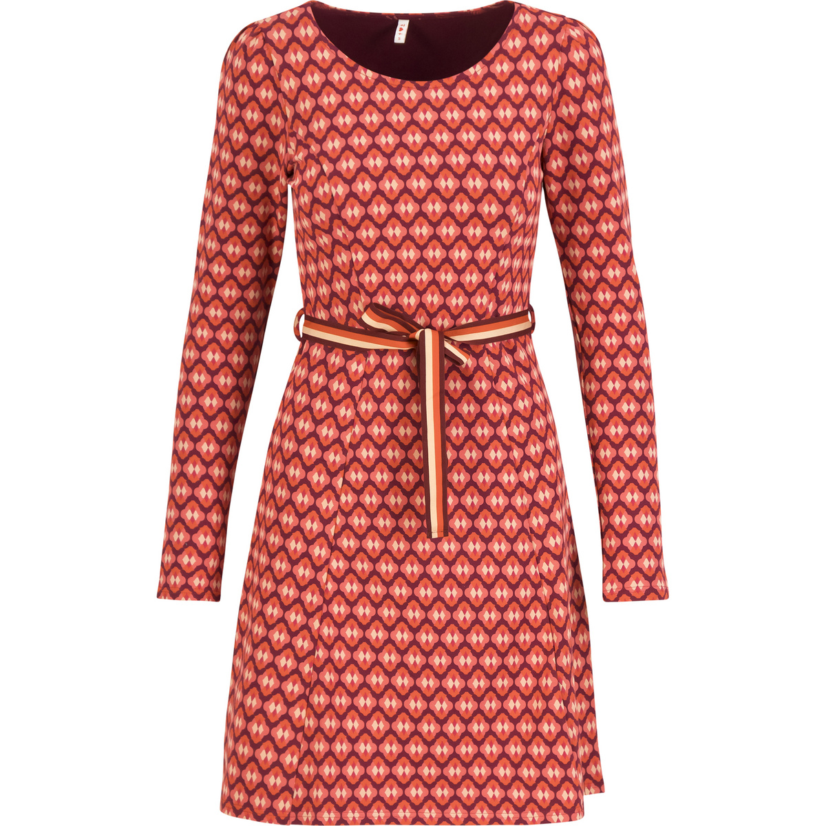 Blutsgeschwister Damen Très Charmeuse Kleid (Größe L, rot)