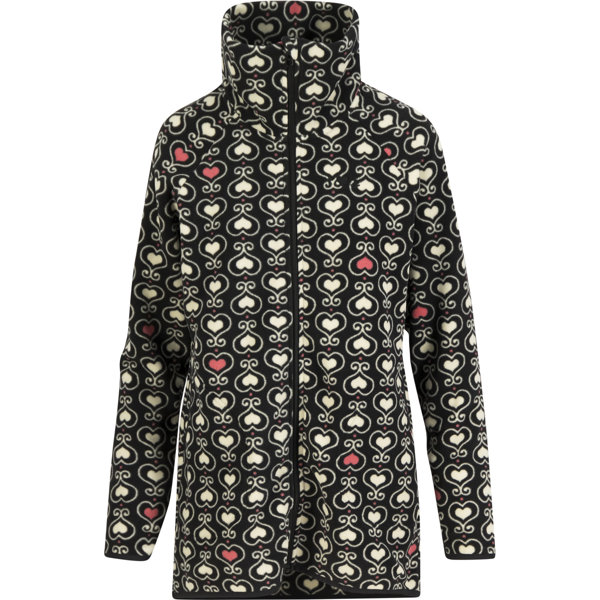 Blutsgeschwister Donna Giacca Hüttenzauber Long (Taglia XS, Nero)