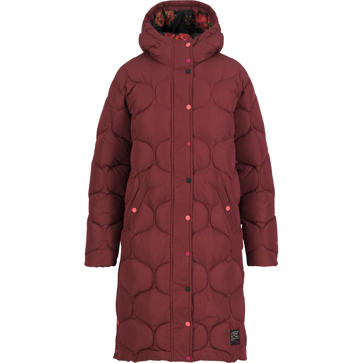 Blutsgeschwister Femme Manteau No Down Mister (taille S, Rouge)