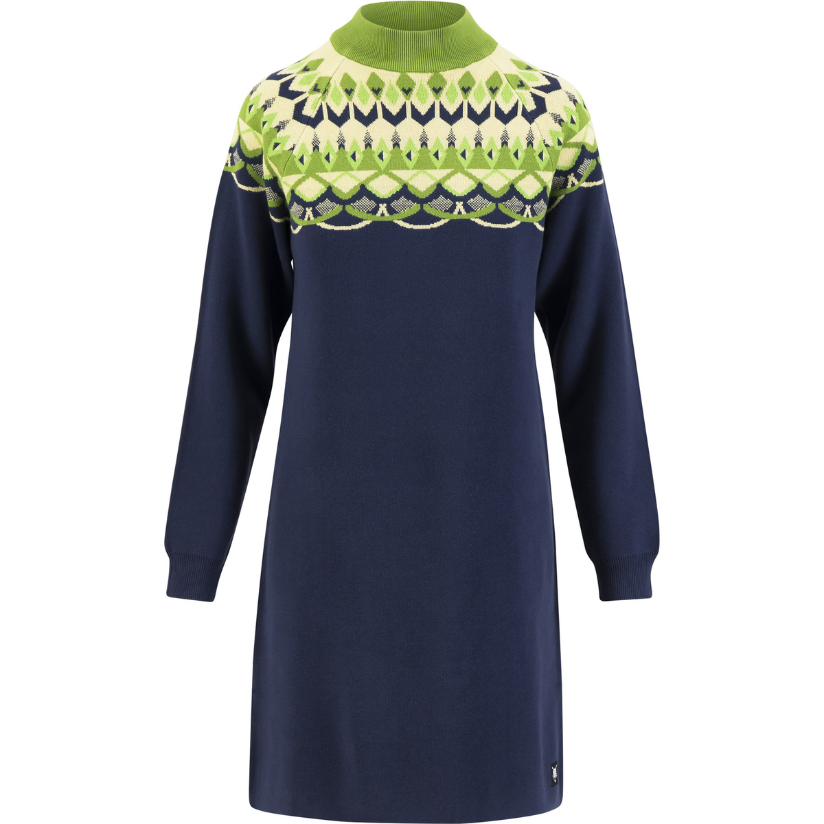 Blutsgeschwister Damen Scandi Woods Kleid (Größe M, blau)