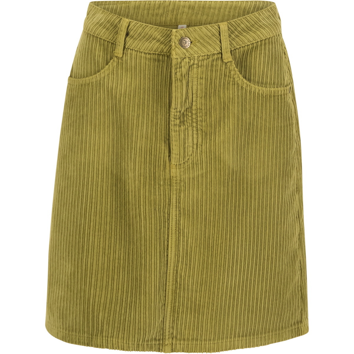 Blutsgeschwister Donna Gonna The Corduroyal (Taglia XS, Verde oliva)
