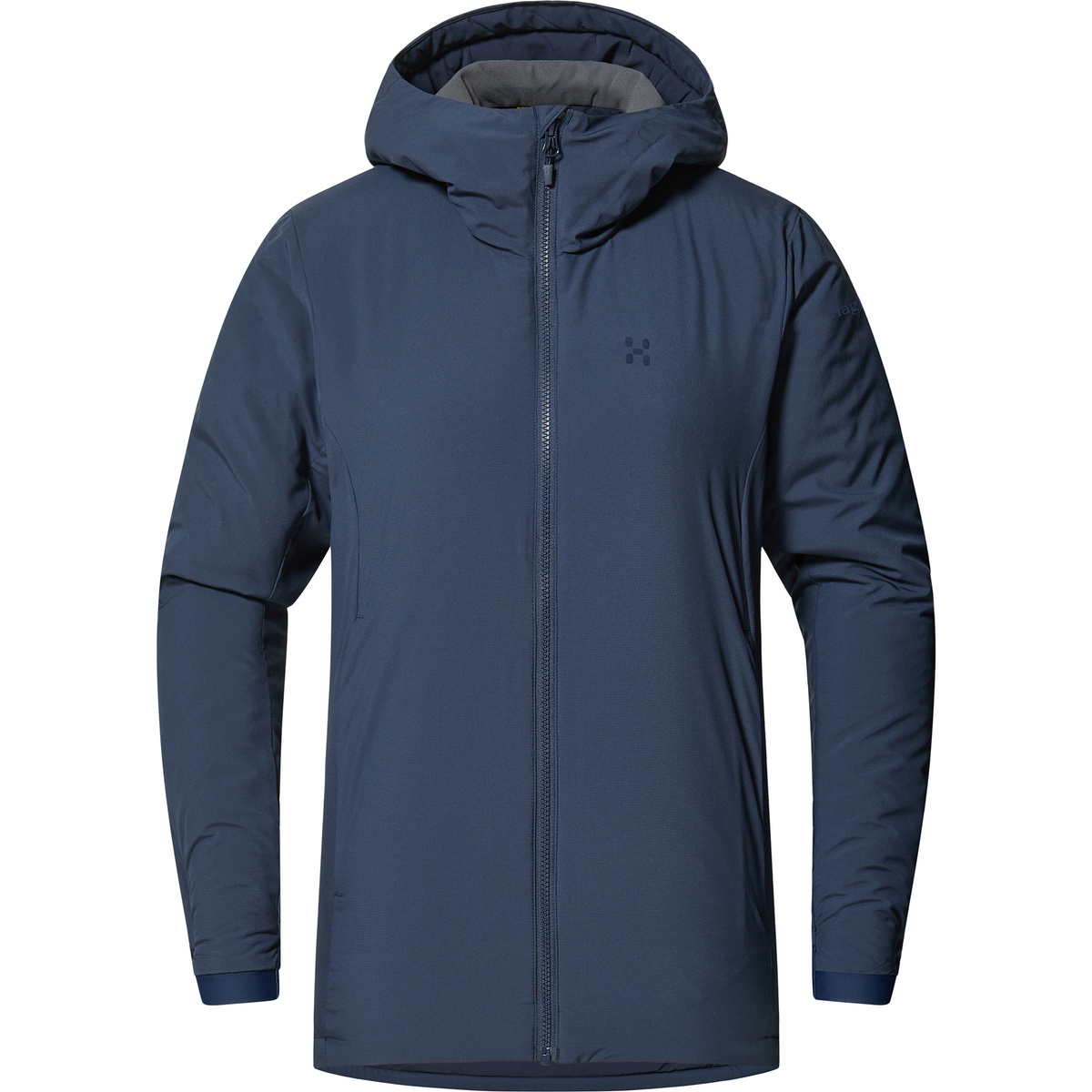 Haglöfs Damen Mimic Alert Hoodie Jacke (Größe L, blau)