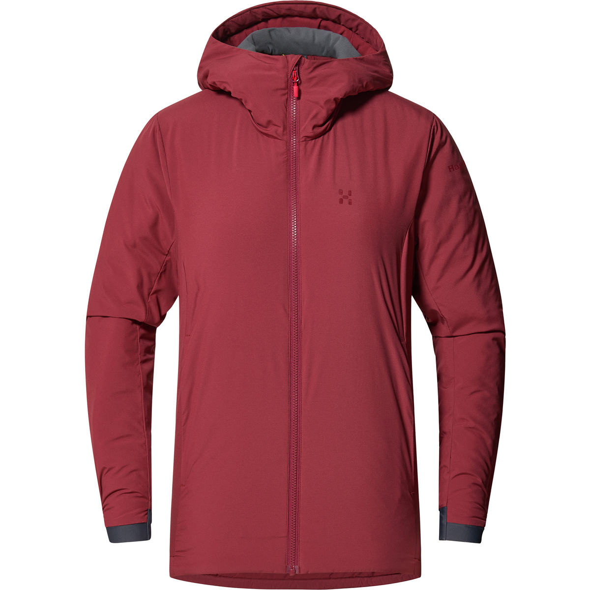 Haglöfs Femme Veste Mimic Alert Hoodie (taille M, Rouge)