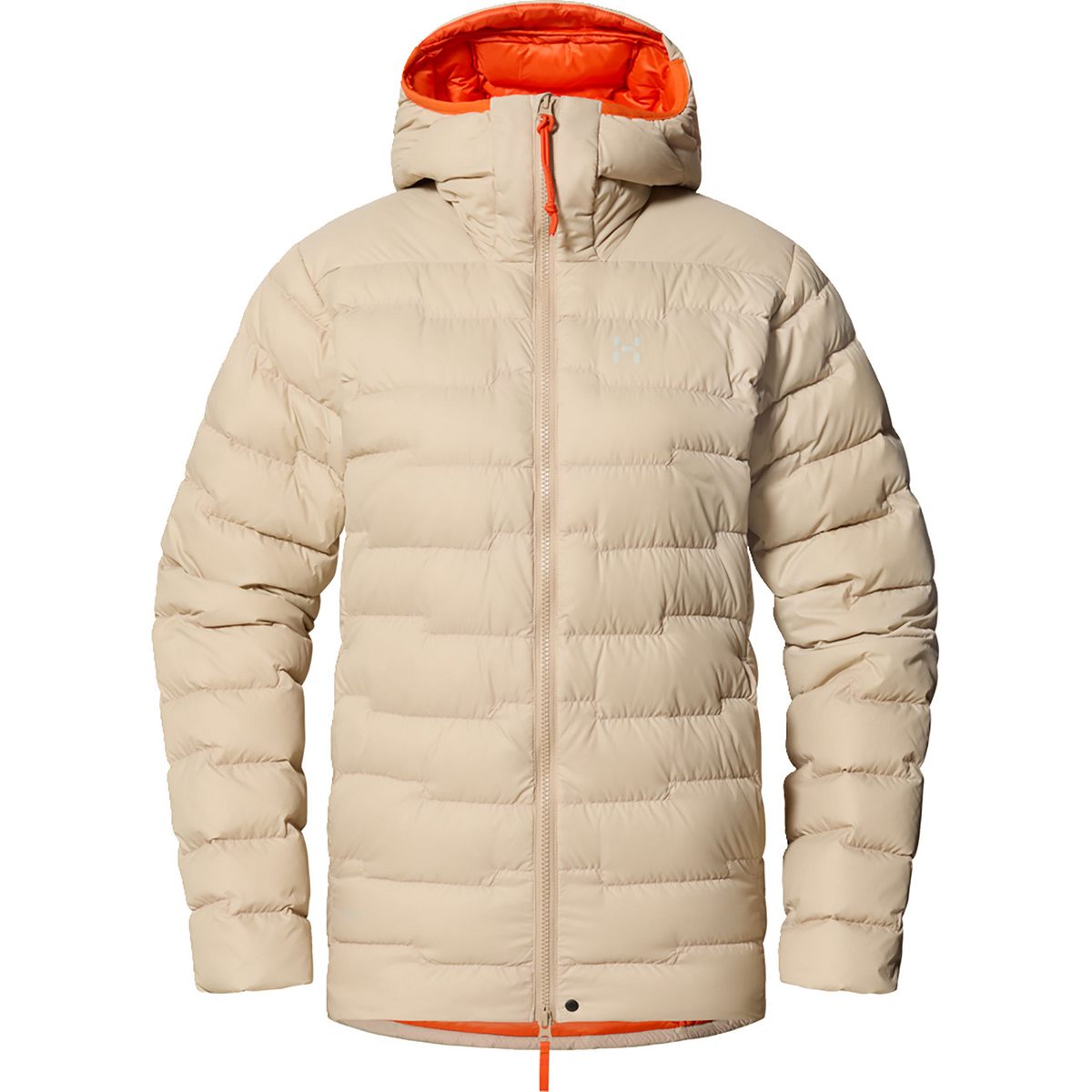 Haglöfs Damen Roc Flash Down Hoodie Jacke (Größe XS, beige)
