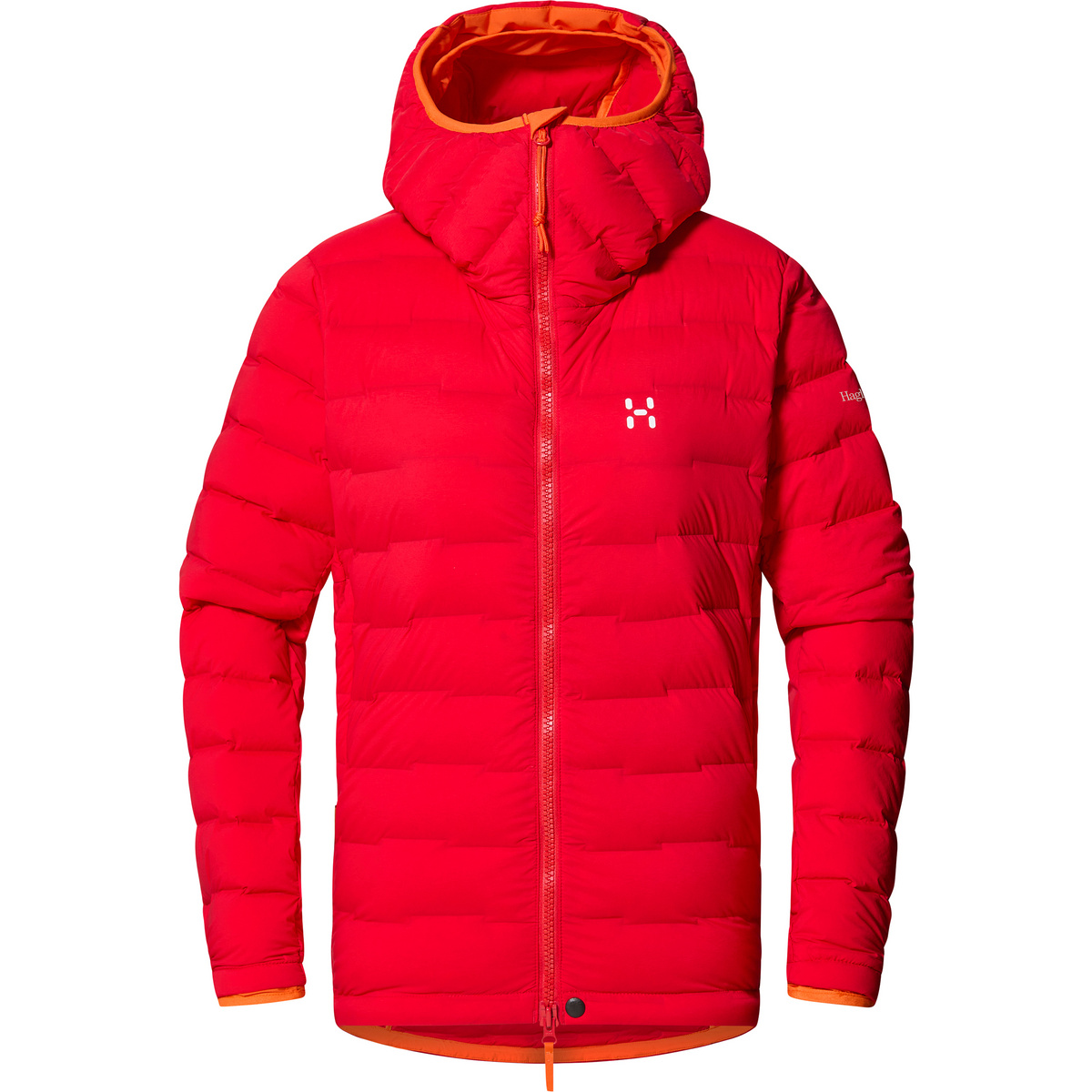 Haglöfs Donna Giacca Spitz Down Hoodie (Taglia XS, Rosso)