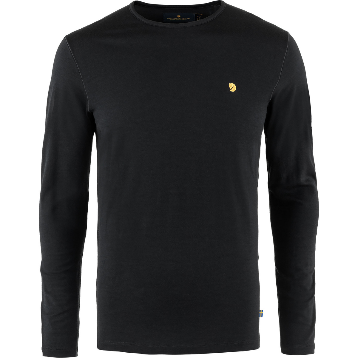 Fjällräven Herren Bergtagen Thinwool Longsleeve (Größe L, schwarz)